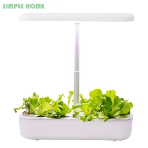 Home Hydroponic Growing Systems with Led Grow Light Non-toxic Soilless Smart Planting Machine Indoor Gardening