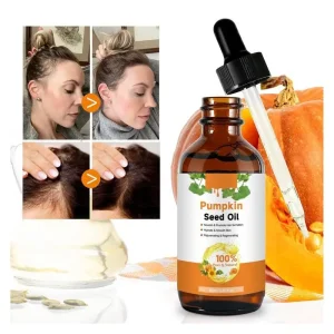 Organic Pumpkin Seed Oil for Hair Moisturizes and Repairs Hair Roots Firms Strengthen Hair hair growth oil
